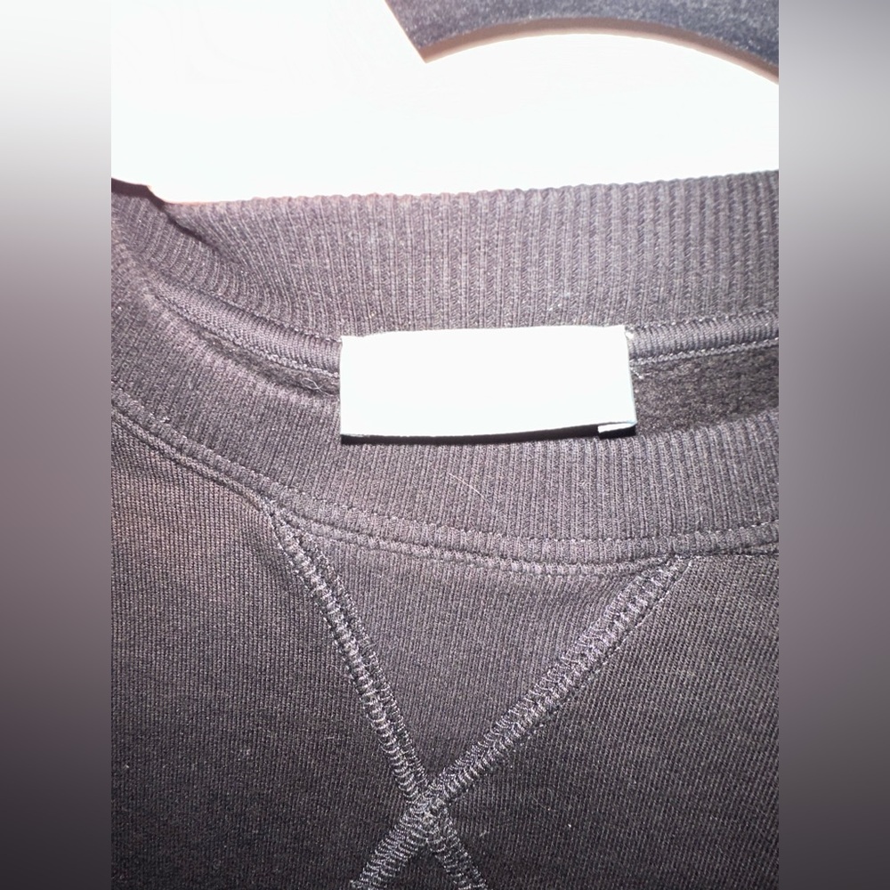 Dior men’s flower embroidered sweatshirt